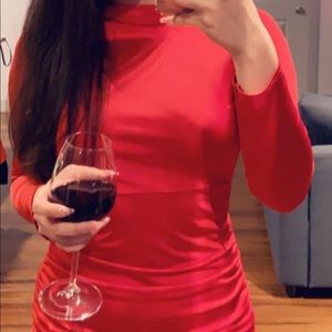 True Red Backless Dress